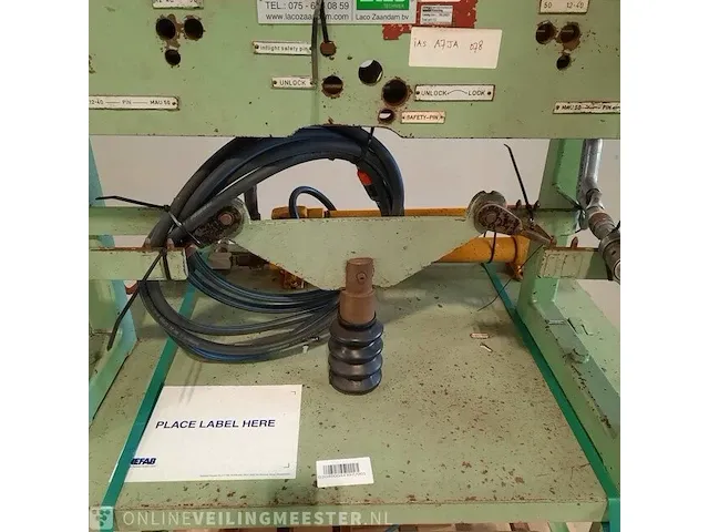 Hydraulische werktafel zeevenhoven, brt1 - afbeelding 14 van  15