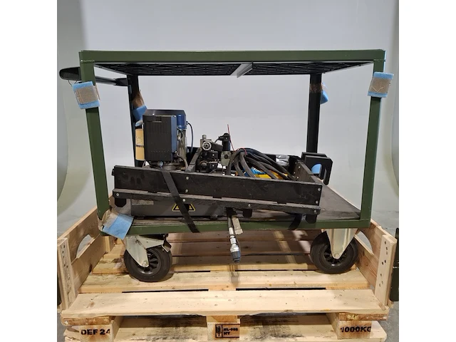 Hydro unit op transportkar, o.a. eurokraft - afbeelding 1 van  10