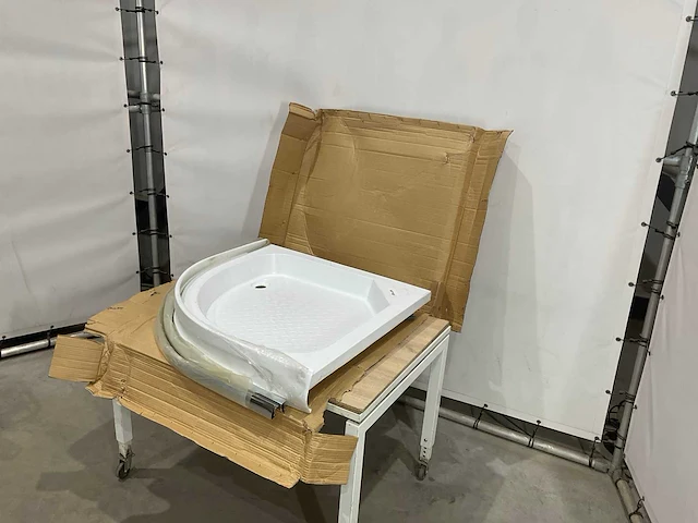 Hydrocabin douche bak hoek 90x90 cm - afbeelding 1 van  7