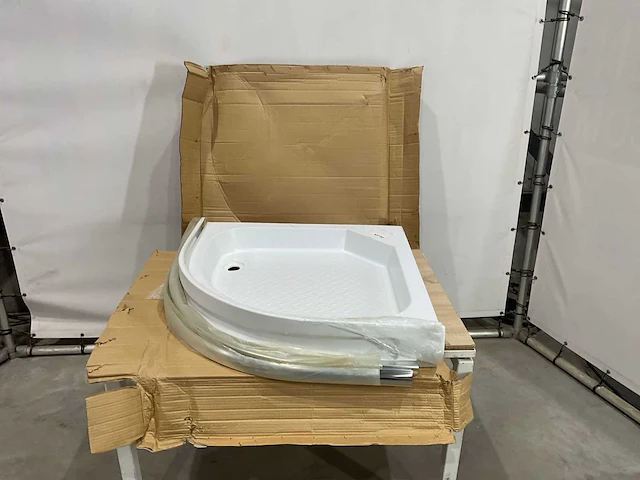 Hydrocabin douche bak hoek 90x90 cm - afbeelding 3 van  7