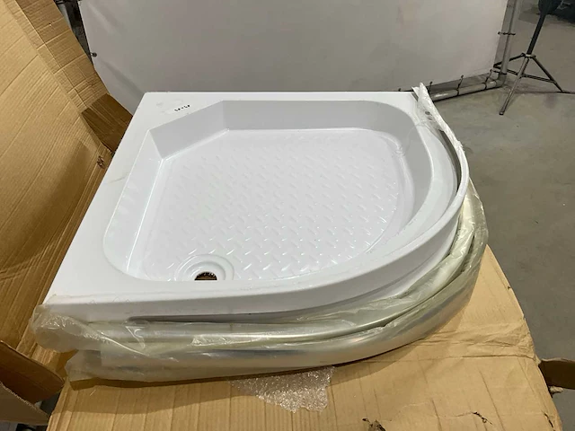 Hydrocabin douche bak hoek 90x90 cm - afbeelding 5 van  7