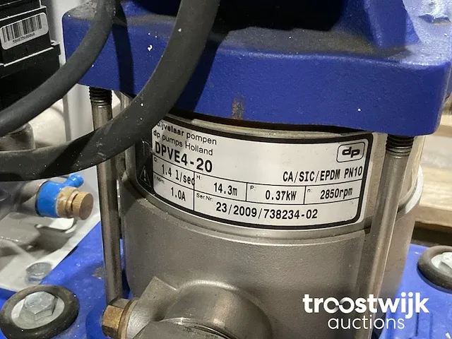 Hydrofoor drukverhogingsinstallatie - afbeelding 7 van  9