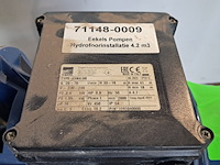 Hydrofoorinstallatie 4,2m³/uur 230v ebara, jex m 80, bouwjaar 2022 - afbeelding 8 van  12