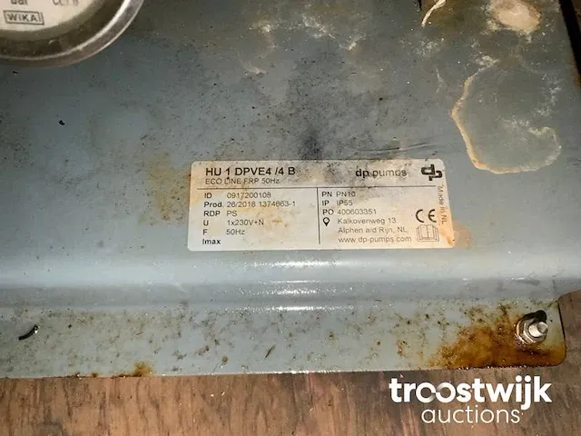 Hydrofoorpomp - afbeelding 4 van  6