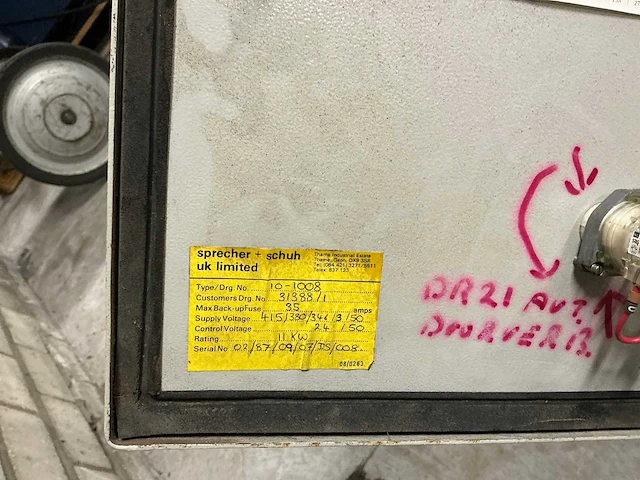 Hydrovane 2000 oil schotten compressor - afbeelding 13 van  14