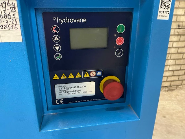 Hydrovane v22ace08-4035v200 schotten compressor - afbeelding 7 van  16
