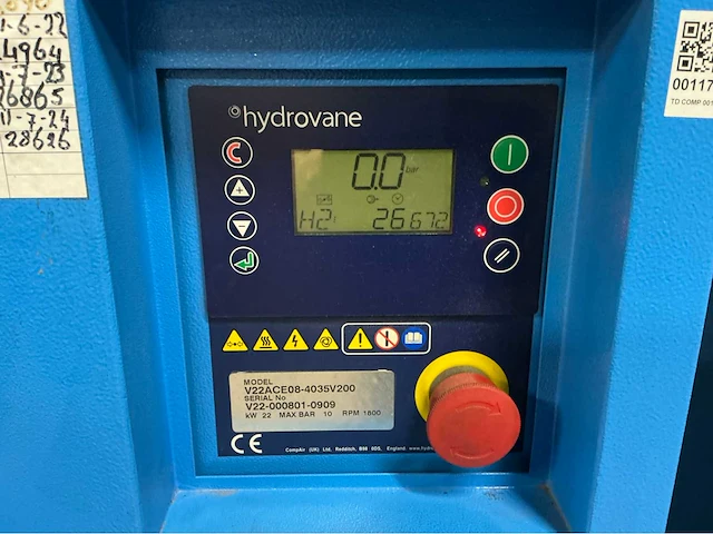 Hydrovane v22ace08-4035v200 schotten compressor - afbeelding 14 van  16