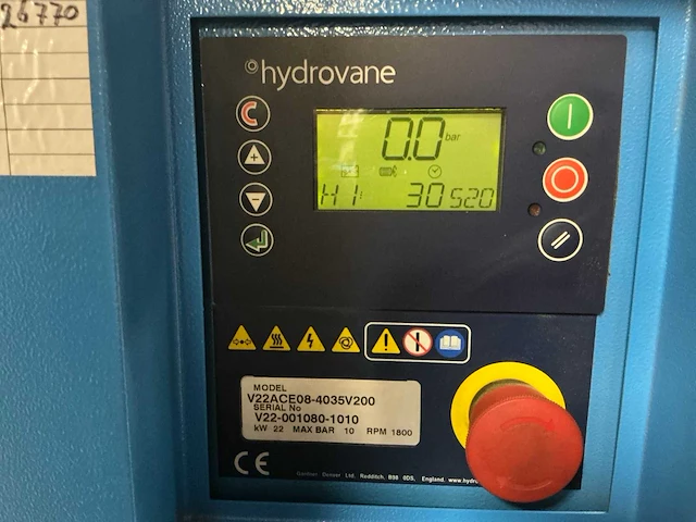 Hydrovane v22ace08-4035v200 schotten compressor - afbeelding 5 van  15