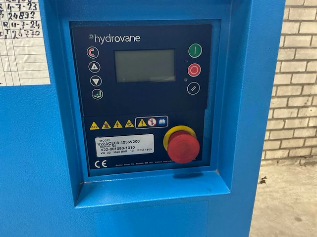 Hydrovane v22ace08-4035v200 schotten compressor - afbeelding 6 van  15