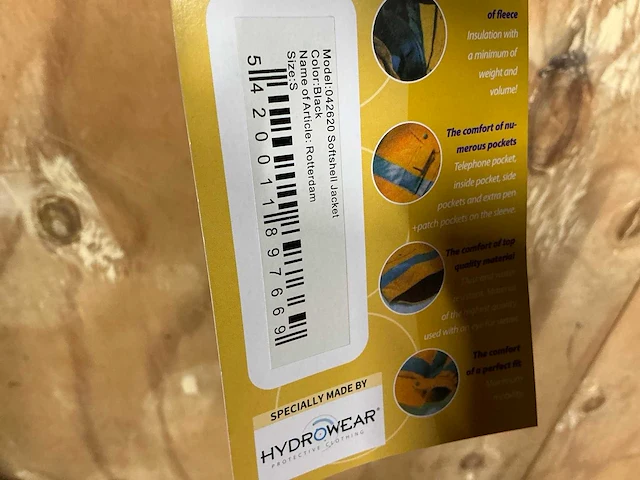 Hydrowear werkjas werkjas (7x) - afbeelding 5 van  9