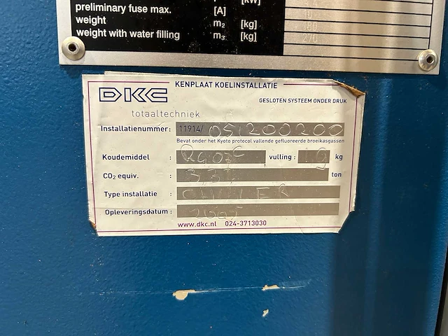 Hyfra - vwk 50/1-s - koelinstallaties - 2003 - afbeelding 10 van  11
