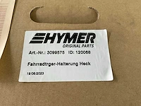 Hymer fietsendrager voor 2 fietsen - afbeelding 2 van  4