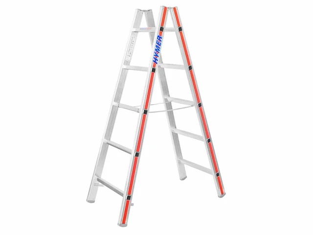 Hymer trapladder dubbelzijdig begaanbaar 2x6 - afbeelding 1 van  3