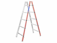 Hymer trapladder dubbelzijdig begaanbaar 2x6 - afbeelding 1 van  3