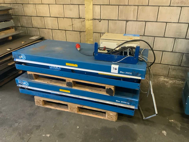 Hymo dubbele schaarheftafel (2x) - afbeelding 1 van  5