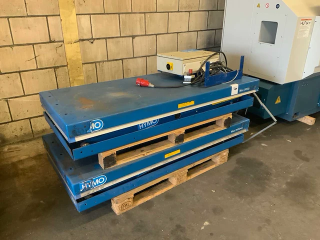 Hymo dubbele schaarheftafel (2x) - afbeelding 3 van  5
