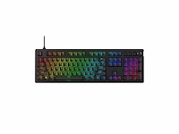 Hyperx alloy rise mechanisch gaming toetsenbord, rode schakelaars, hot swap zwart - afbeelding 1 van  4