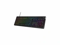 Hyperx alloy rise mechanisch gaming toetsenbord, rode schakelaars, hot swap zwart - afbeelding 2 van  4