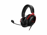 Hyperx cloud iii gaming headset - zwart, rood - afbeelding 1 van  3