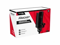 Hyperx procast studiomicrofoon zendmethode: incl. shockmount - afbeelding 2 van  5