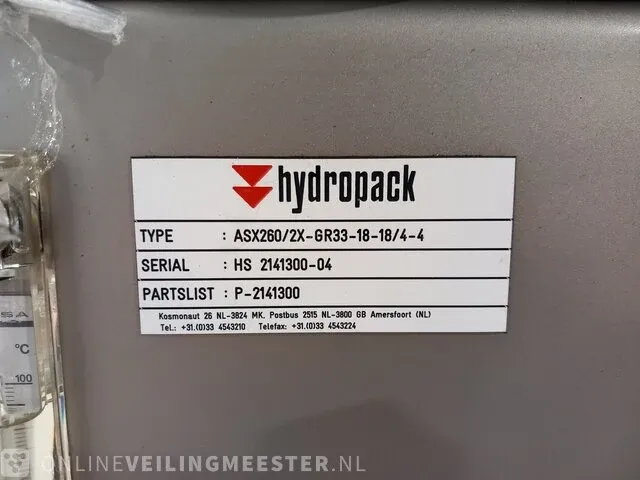 Hyrdauliekpomp hyrdopack, asx260/2x-gr33-18-18/4-4 - afbeelding 6 van  23