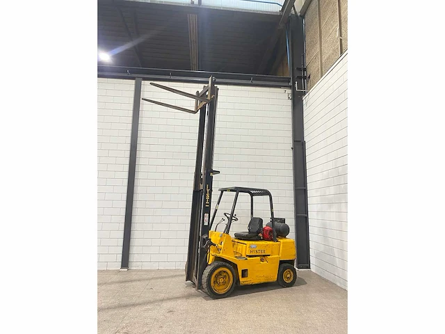 Hyster - 1989 - h.50xl - vorkheftruck - afbeelding 8 van  12