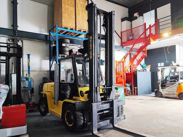 Hyster - 1998 - h7.00xl - vorkheftruck - afbeelding 9 van  14