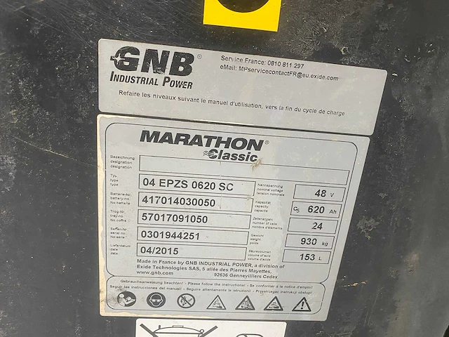 Hyster - 2010 - r1.4 - reach truck - afbeelding 2 van  12