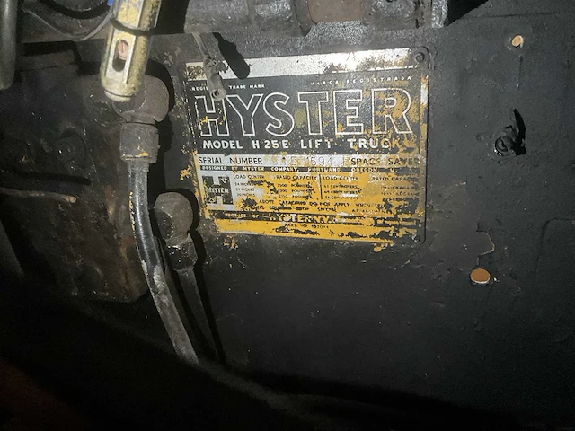 Hyster - h25e - vorkheftruck - afbeelding 7 van  29