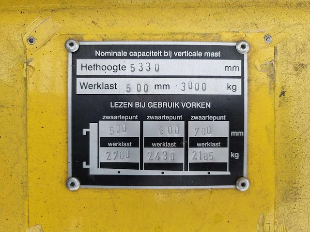 Hyster - j3.00xm - vorkheftruck - afbeelding 7 van  19