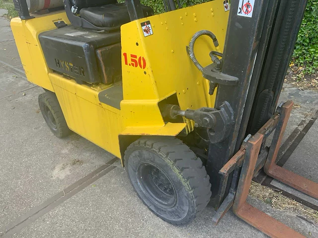 Hyster 1.50 vorkheftruck - afbeelding 10 van  20