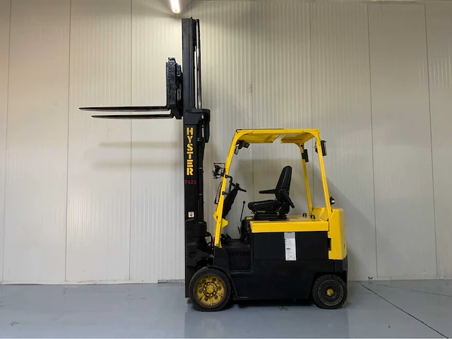 Hyster e4.00xl - 4.3m duplex, vorkversteller - vorkheftruck - afbeelding 2 van  16