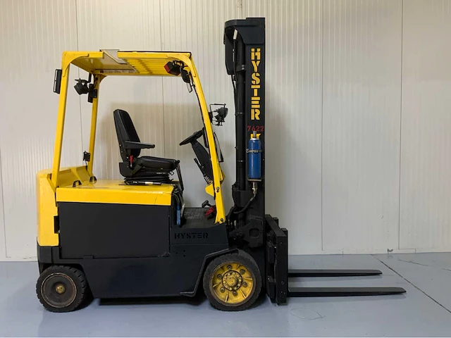Hyster e4.00xl - 4.3m duplex, vorkversteller - vorkheftruck - afbeelding 6 van  16