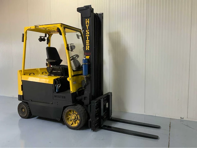 Hyster e4.00xl - 4.3m duplex, vorkversteller - vorkheftruck - afbeelding 7 van  16