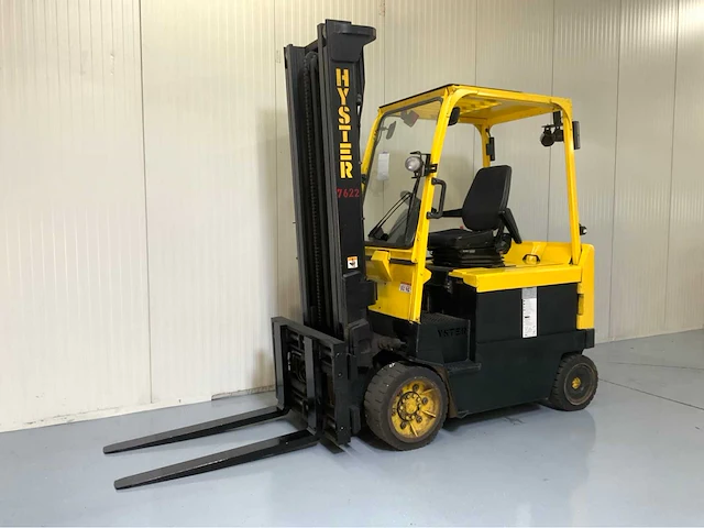 Hyster e4.00xl - 4.3m duplex, vorkversteller - vorkheftruck - afbeelding 1 van  16