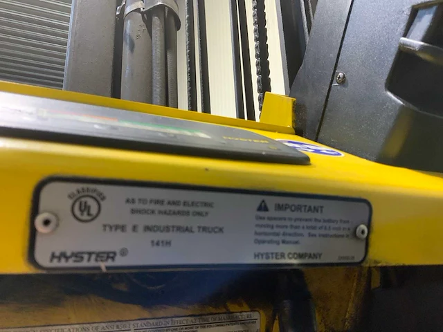Hyster e4,00xl vorkheftruck- vorkversteller, bluespot, duplex - afbeelding 13 van  31