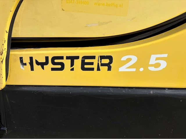 Hyster h2.5ft vorkheftruck 2016 - afbeelding 5 van  44
