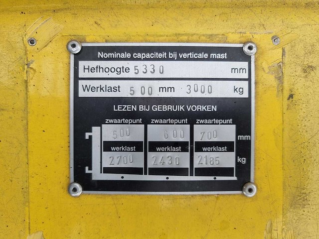 Hyster j3.00xm vorkheftruck - afbeelding 7 van  19