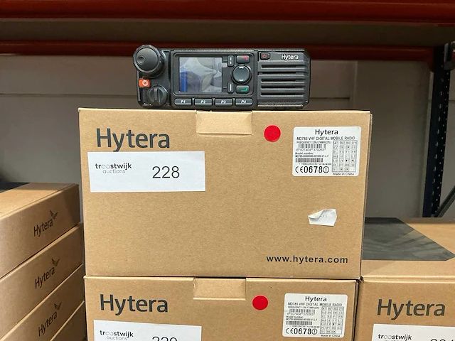 Hytera md785vhf mobilofoon - afbeelding 3 van  4