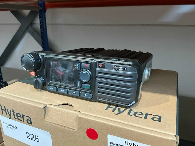 Hytera md785vhf mobilofoon - afbeelding 4 van  4
