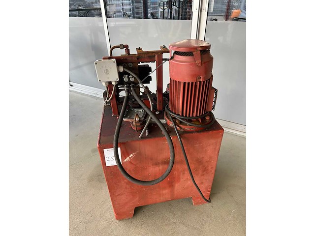 Hytop hydrauliek unit met pomp 400v - afbeelding 2 van  7