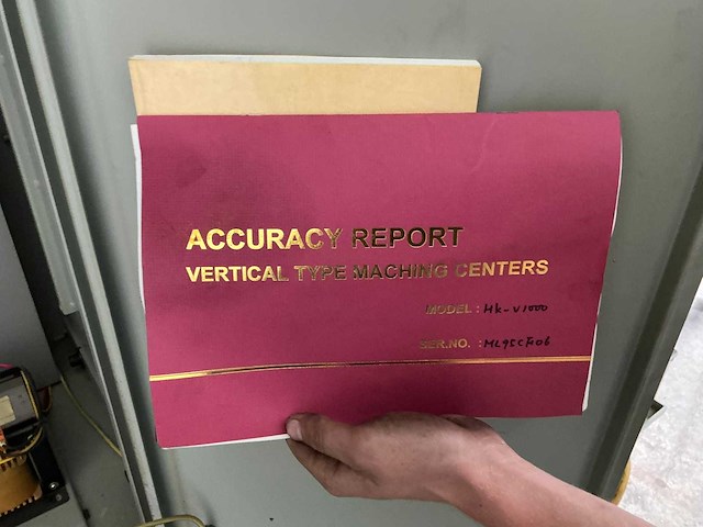 Hyundai - kia hk-v1000 - cnc milling machine - 2006 - afbeelding 10 van  24