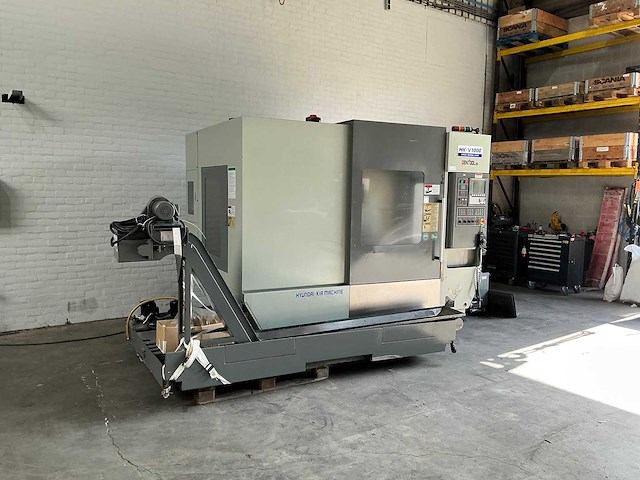 Hyundai - kia hk-v1000 - cnc milling machine - 2006 - afbeelding 21 van  24