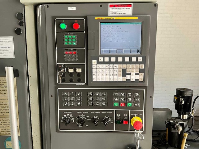 Hyundai - kia hk-v1000 - cnc milling machine - 2006 - afbeelding 4 van  24