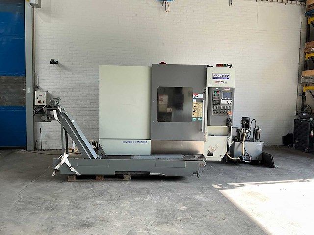 Hyundai - kia hk-v1000 - cnc milling machine - 2006 - afbeelding 1 van  24