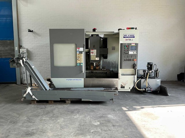 Hyundai - kia hk-v1000 - cnc milling machine - 2006 - afbeelding 12 van  24