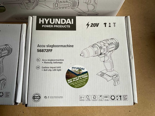 Hyundai 56871ff accugereedschap (3x) - afbeelding 2 van  7