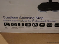 Hyundai draadloze elektrische dweil - spinning mop vloerreiniger met spray functie - afbeelding 2 van  4