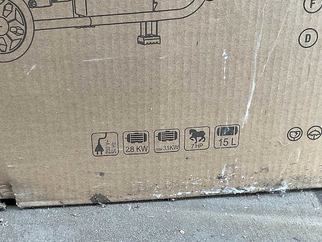 Hyundai hhdp35de stroomgenerator - afbeelding 4 van  5