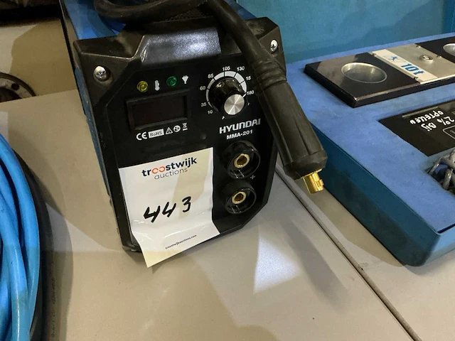 Hyundai mma-201 elektrode lasapparaat - afbeelding 2 van  3